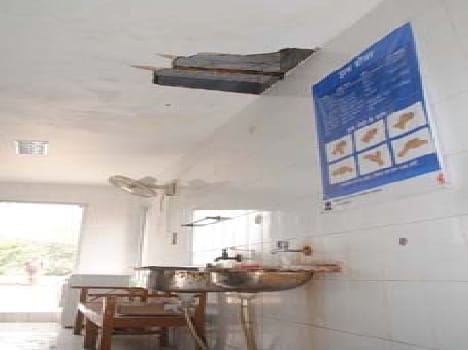 Sansiu dropped ceiling plaster , dripping water