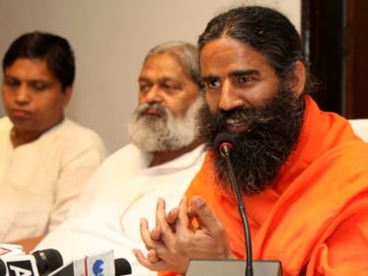 baba ramdev statement about beef ban.