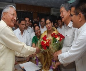 mamta demand seat in uttarakhand cabinet.