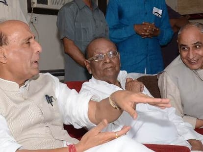 I will speak on Dawood in parliament says Rajnath Singh.