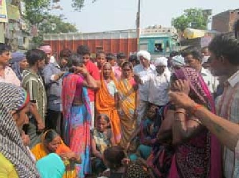 Trampling down death of pregnant DCM
