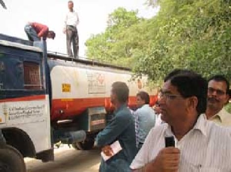 Two official kerosene tanker caught