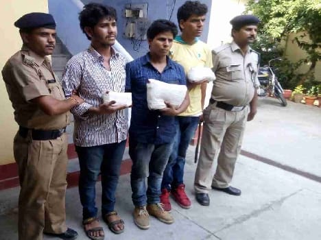 Nepali arrested three young men involved in the theft