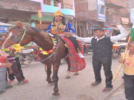 Rana turned out to mark the anniversary rally