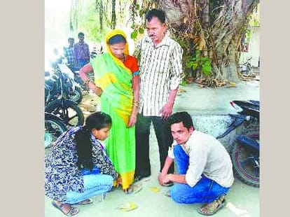 Marriage in Thana in Lucknow.