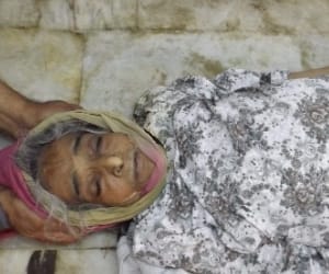 meraj begaum of pakistan cremation in chamba.
