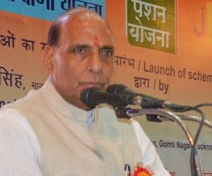 we want friendly ties with neighbours including pak: rajnath