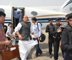 rajnath singh reviews amarnath yatra security situation in srinagar
