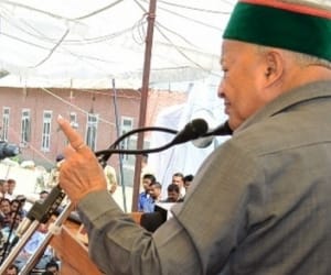 cm virbhadra singh in mandi.