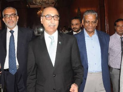 Pakistan high commissioner Abdul Basit in Lucknow.