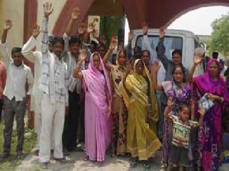 women demonstrated