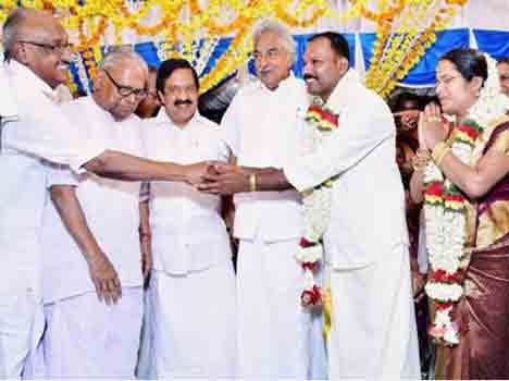 kerla minister married with a farmer
