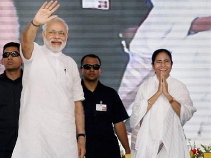 friendship between pm modi and mamta banerji