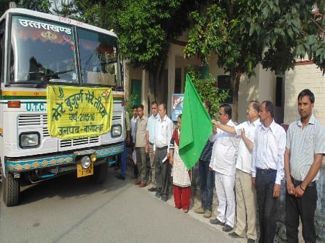 36 elderly left on a pilgrimage from Bageshwar