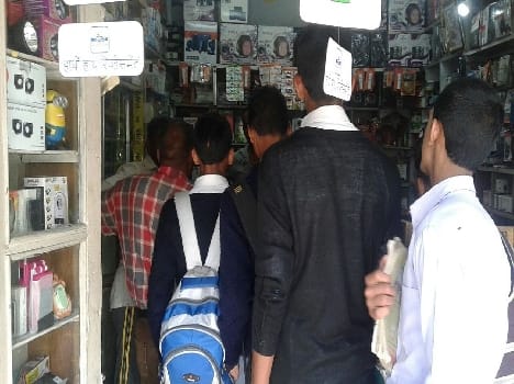 Five stores had crossed goods