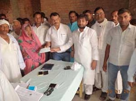 SP District President of the Czech distributed relief