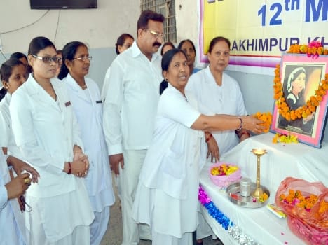 Nurses Union celebrated the birthday of Florence Nightingale