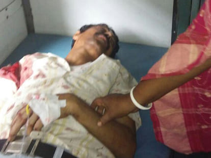 bomb blast in kolkata local