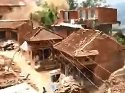 WATCH: Nepal Earthquake video on social media
