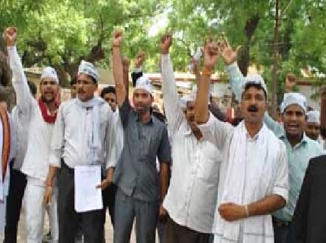 You protesting against the SP government
