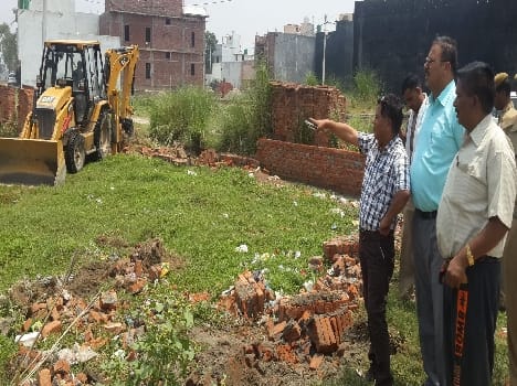 Twenty two acres of government land encroached upon