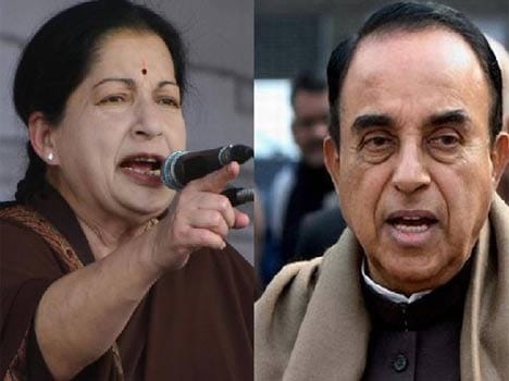 jayalalitha comments on remarks made by Dr Subramanian Swamy