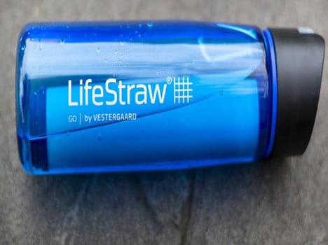 lifestraw will purify the toilet water