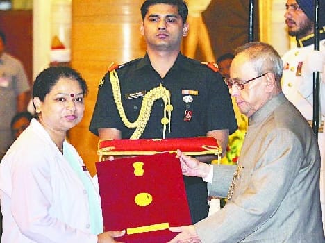 Kumaon's first woman honored