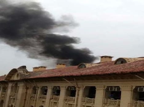 High Court transformer fire , chaos