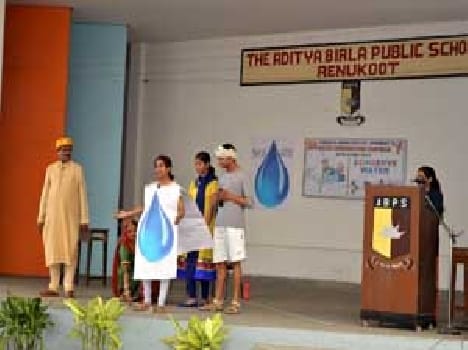 Be aware of water conservation