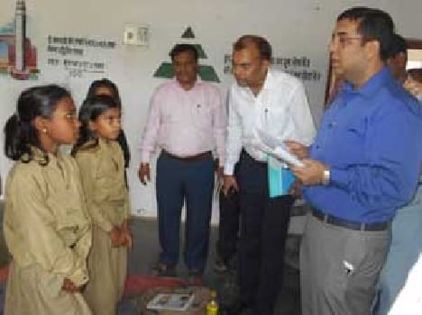 District magistrate inspection