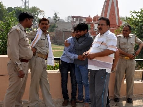 death of RES employee in IOC guest house of mathura