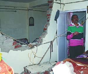 blast in bjp leader home at shimla.