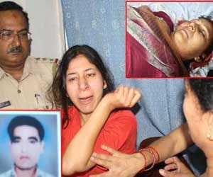 son killed his mother in school campus