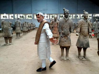 modi tweets despite ban on twitter in china 