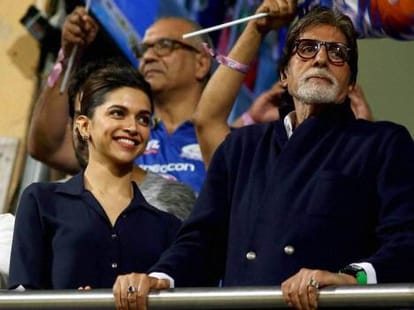 Amitabh's reaches in 100 croce first time