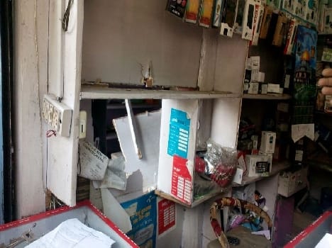 Store and steal millions in Temple