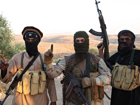 IS beheaded three people on streets 