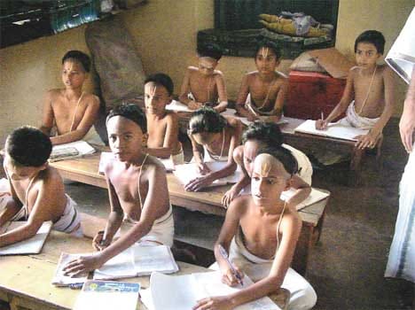 village were people speak in sanskrit