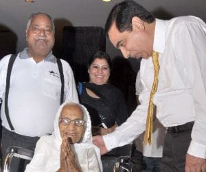 first time in medical history, angioplasty of 102 years old lady