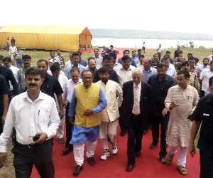 ranjit sagar lake will be developed as a tourist hub