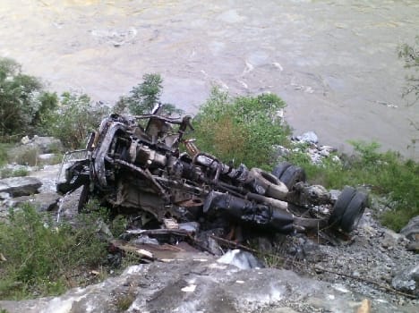 car accident at kullu, one died.