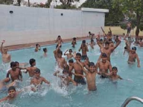 Summer camp kids fun