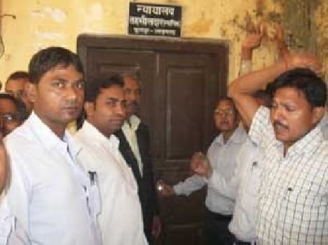 Tehsil office hit lock