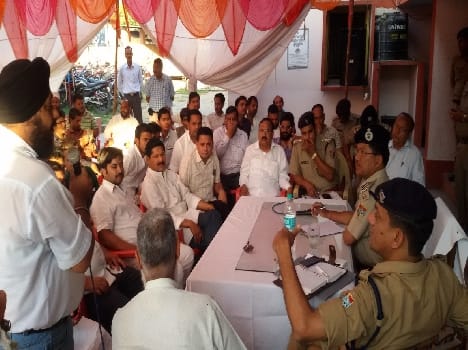 DIG sir! Ramnagar arrange the traffic plan is applicable