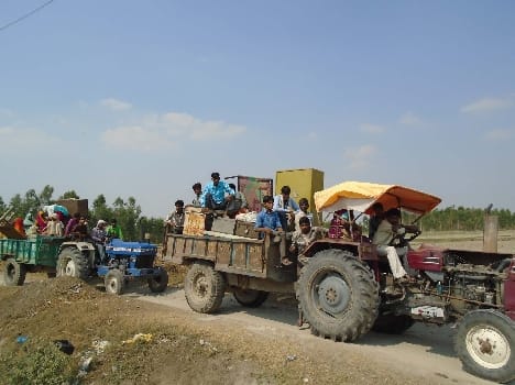 Dbangon terror village Left two dozen family