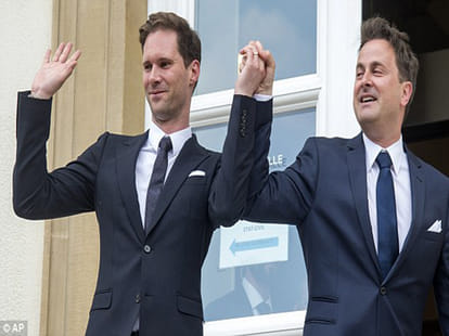 Luxembourg Prime Minister marries his male partner