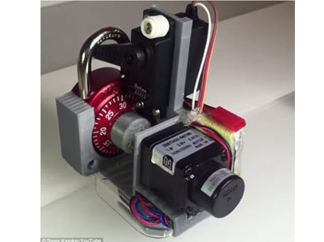 Hacker 3D prints gadget that can crack a combination lock in 30 SECONDS