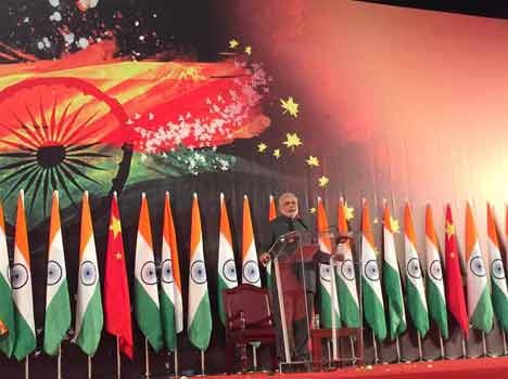 the majority government's increased trust of India in rest world