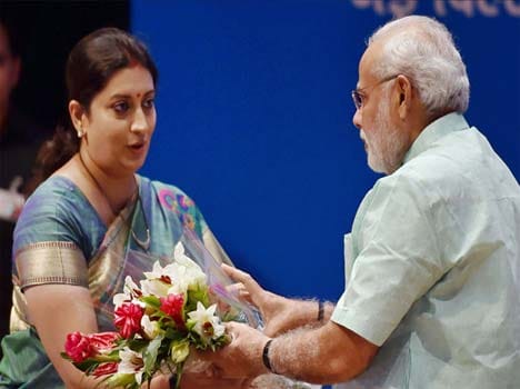 modi government one year, many question to smriti irani